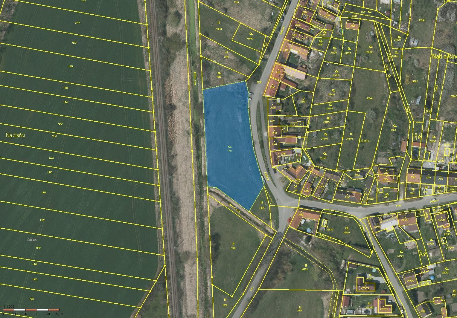 Zahrady, Rabiňská, Protivín, 4 308 m² - 1