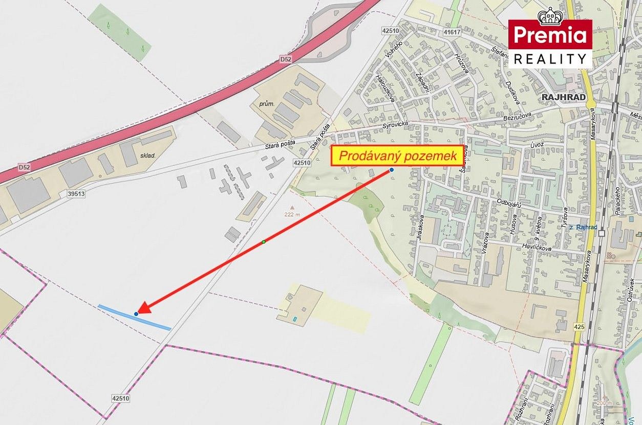 Zemědělské pozemky, Rajhrad, okres Brno-venkov, Jihomoravský kraj - 1