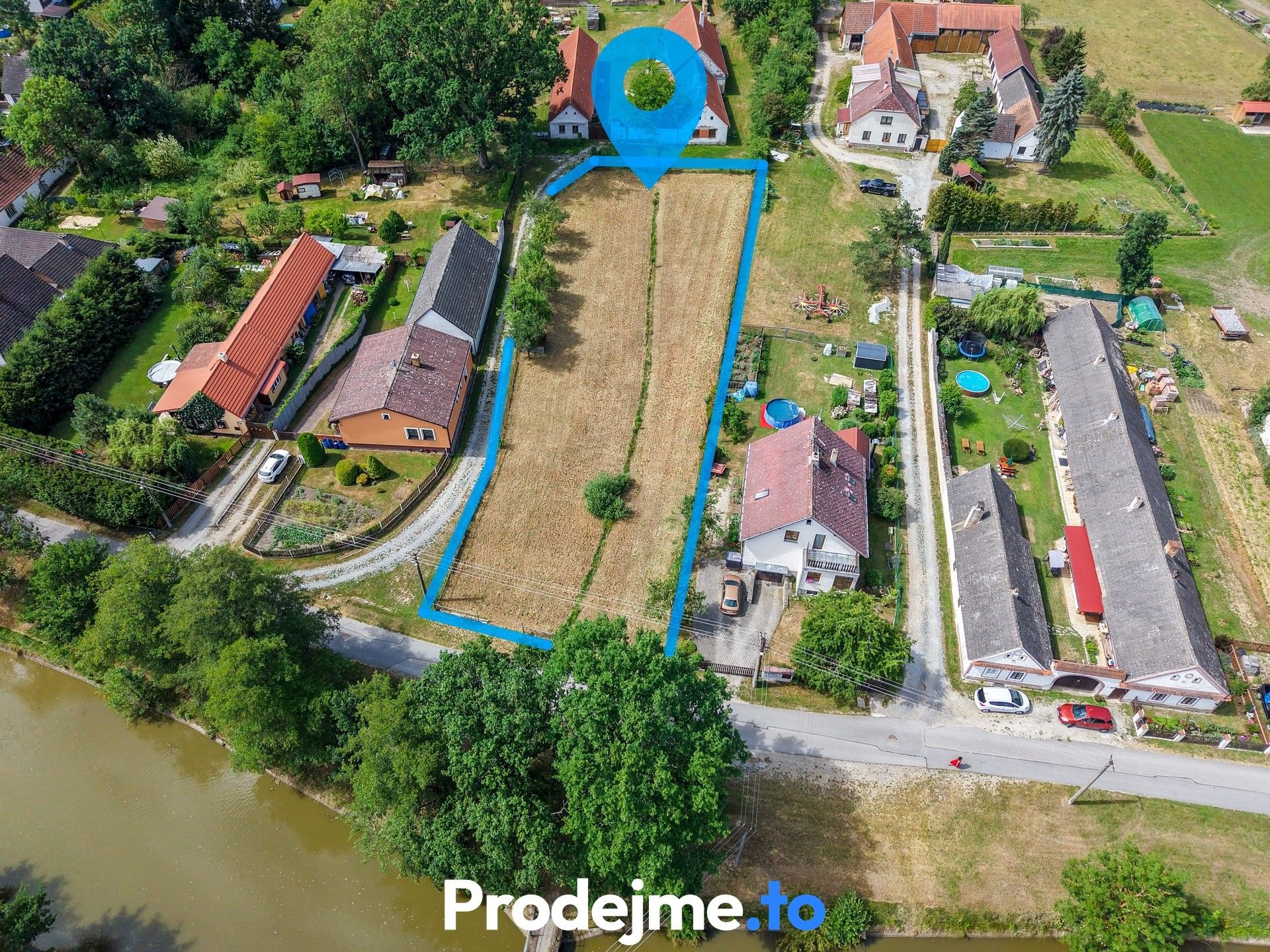 Pozemky pro bydlení, Branná, Třeboň, 2 063 m² - 1