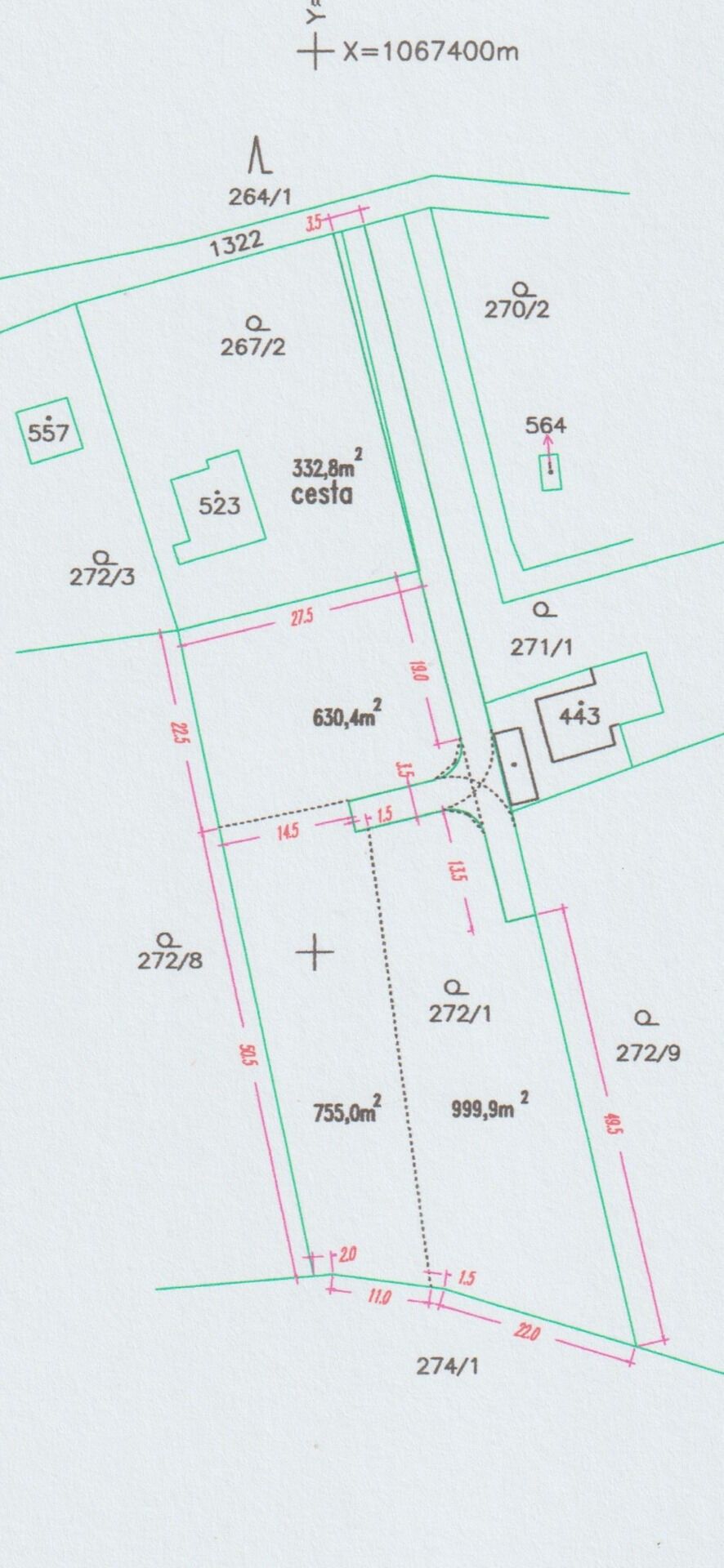 Prodej pozemek pro bydlení - Čisovice, 1 000 m² - 5