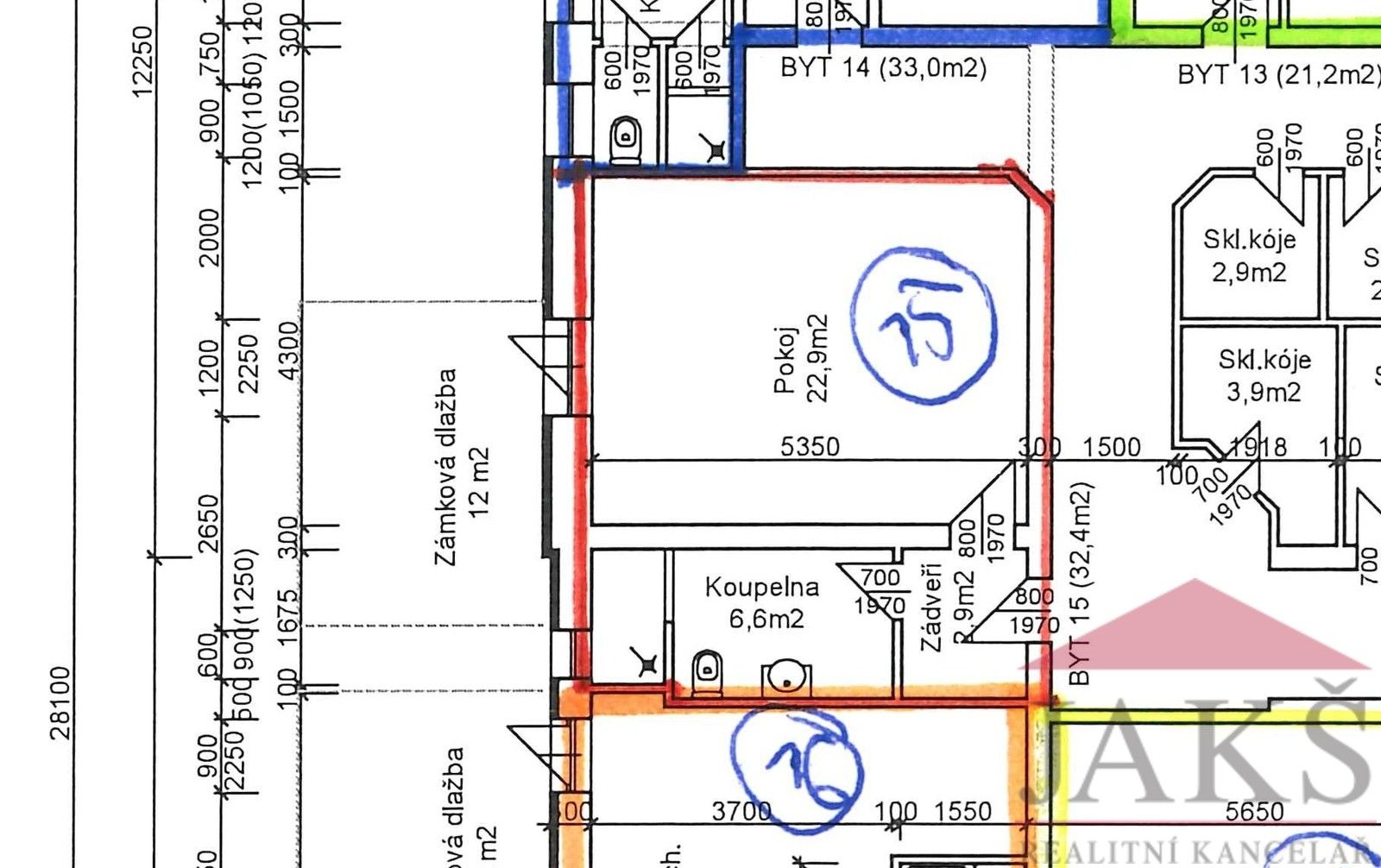 Prodej byt 1+kk - Dlouhá Ves, 32 m²