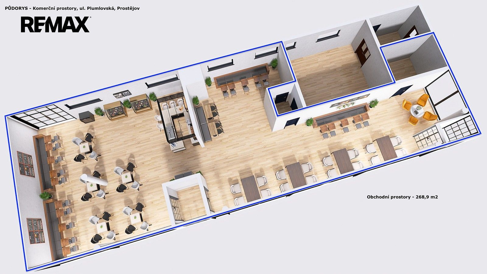 Obchodní prostory · 263 m² · Prostějov, Olomoucký kraj - 3