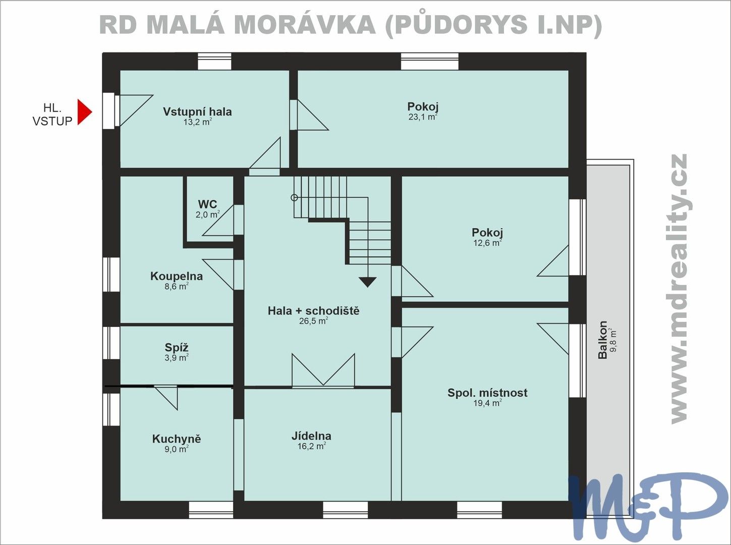 Rodinné domy, Malá Morávka, 220 m² - 2