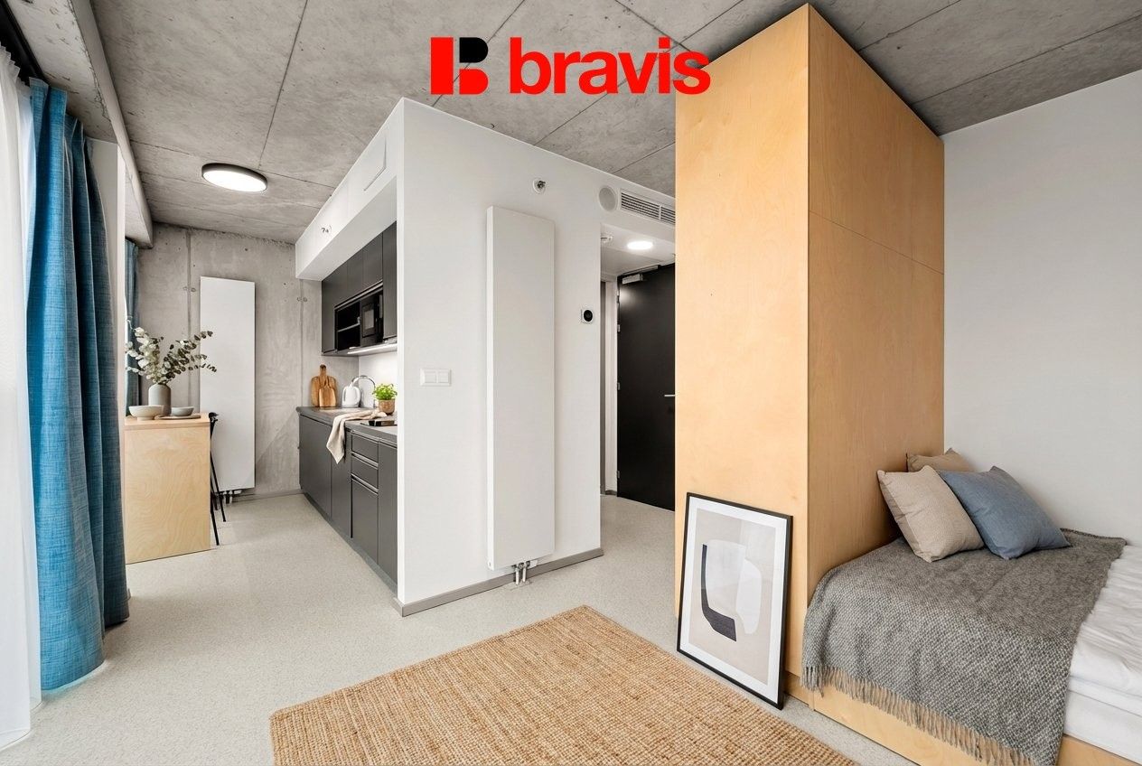 Pronájem byt 1+kk - Dornych, Brno, 27 m²