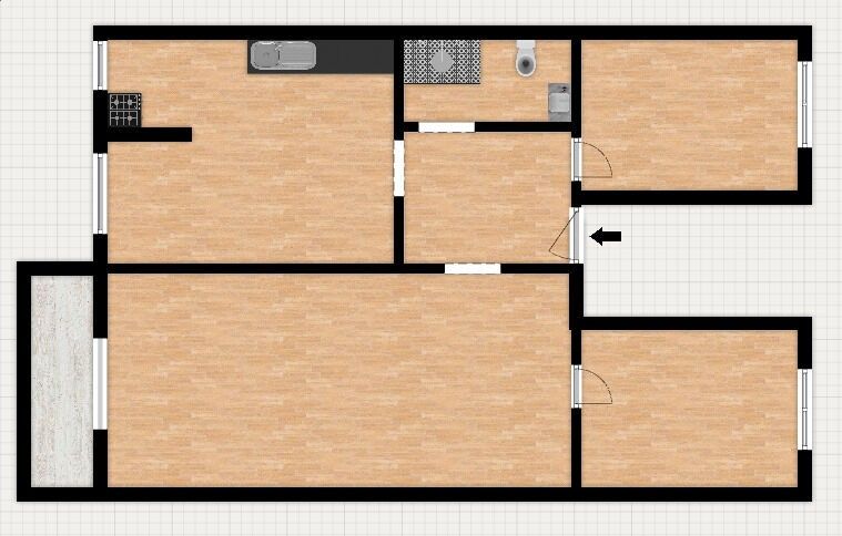 Pronájem kancelář - Na Radosti, Praha, 76 m²