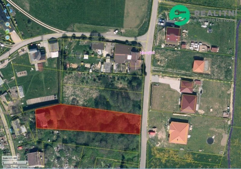 Pozemky pro bydlení, Hlemýždí, Brniště, 1 119 m²