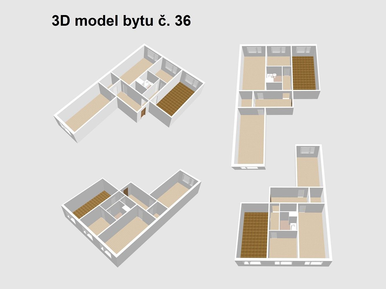 Byt 3+1 · 112 m² · Milovice - Mladá, okres Nymburk, Středočeský kraj - 3