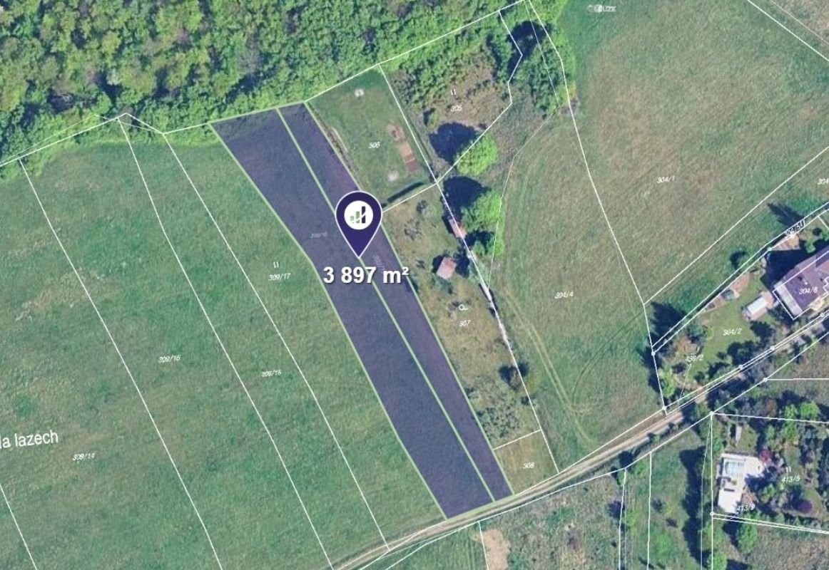 Zemědělský pozemek, 3 897 m²