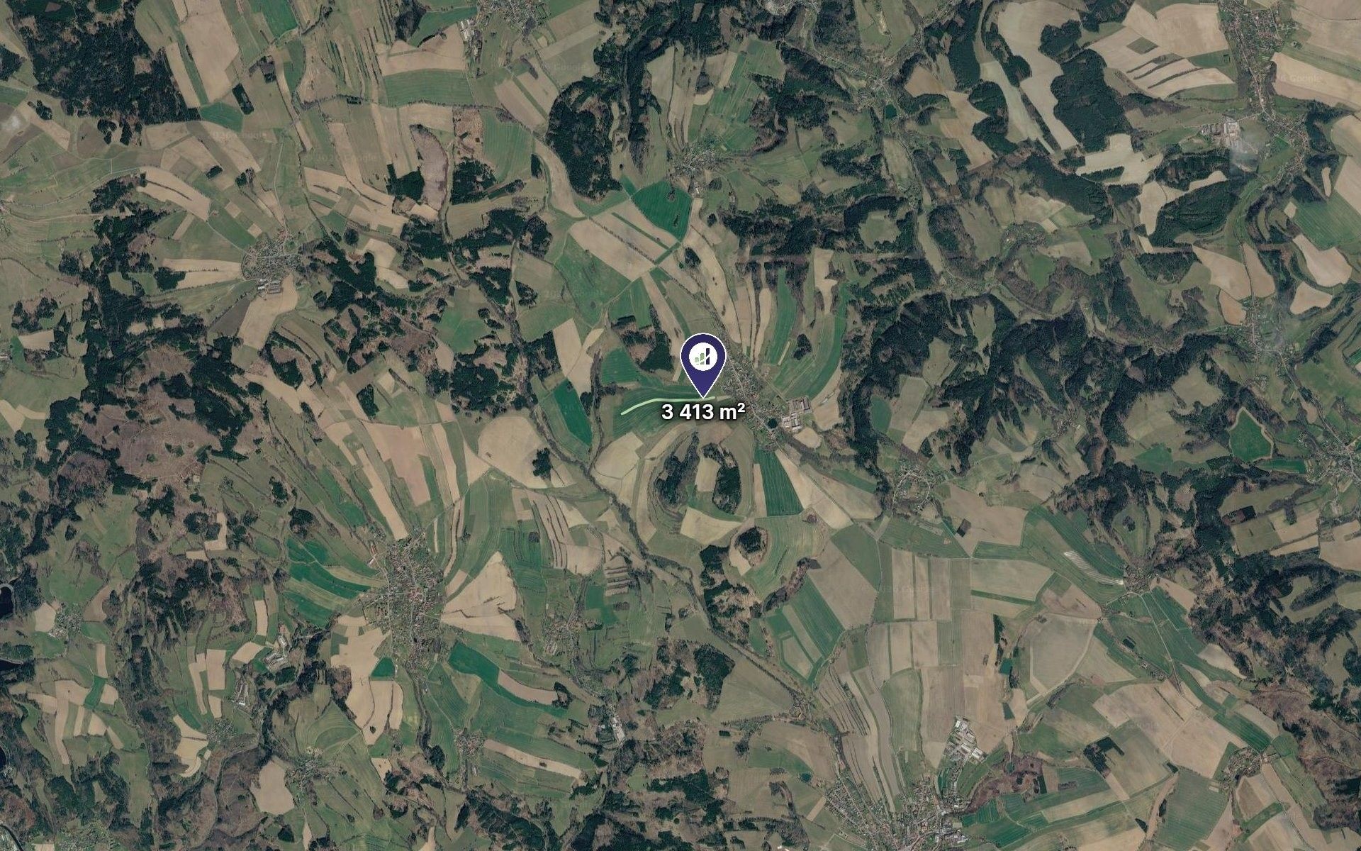 Prodej pozemek - Trpín, 1 138 m² - 2
