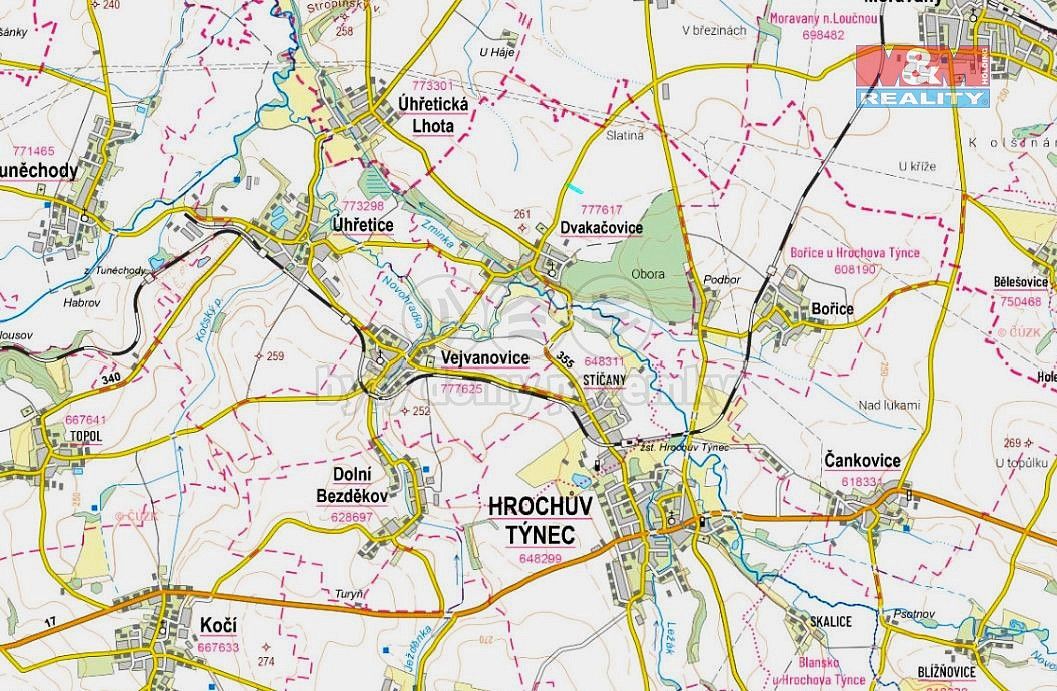 Prodej pozemek pro bydlení - Dvakačovice, okres Chrudim, Pardubický kraj - 5