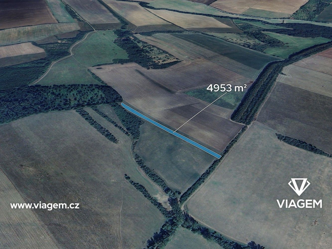 Zemědělské pozemky, Malá Vrbka, okres Hodonín, Jihomoravský kraj