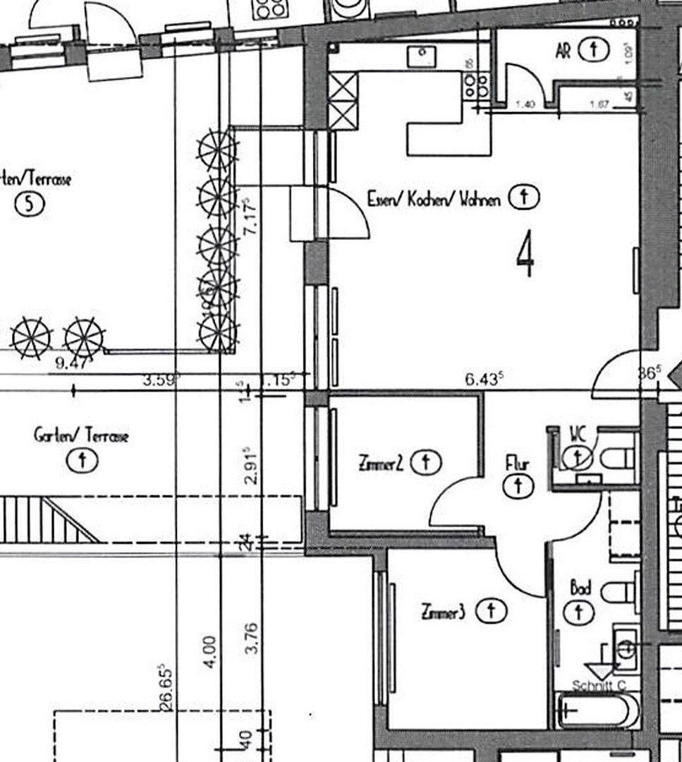 3+1, Goethestr. 15 Worms Worms Rheinland-Pfalz 67547, 92 m² - 2