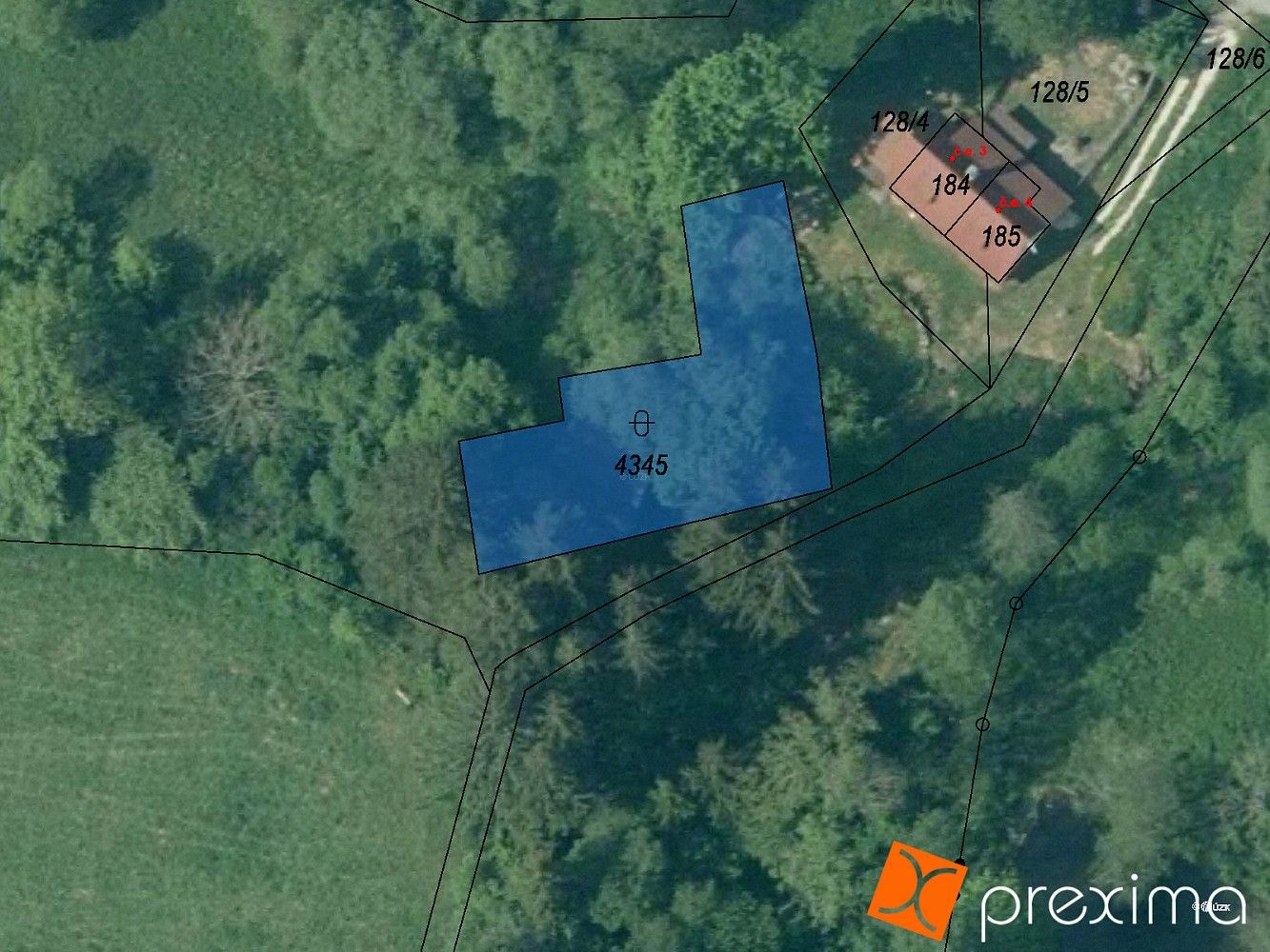 Komerční pozemek, 518 m²