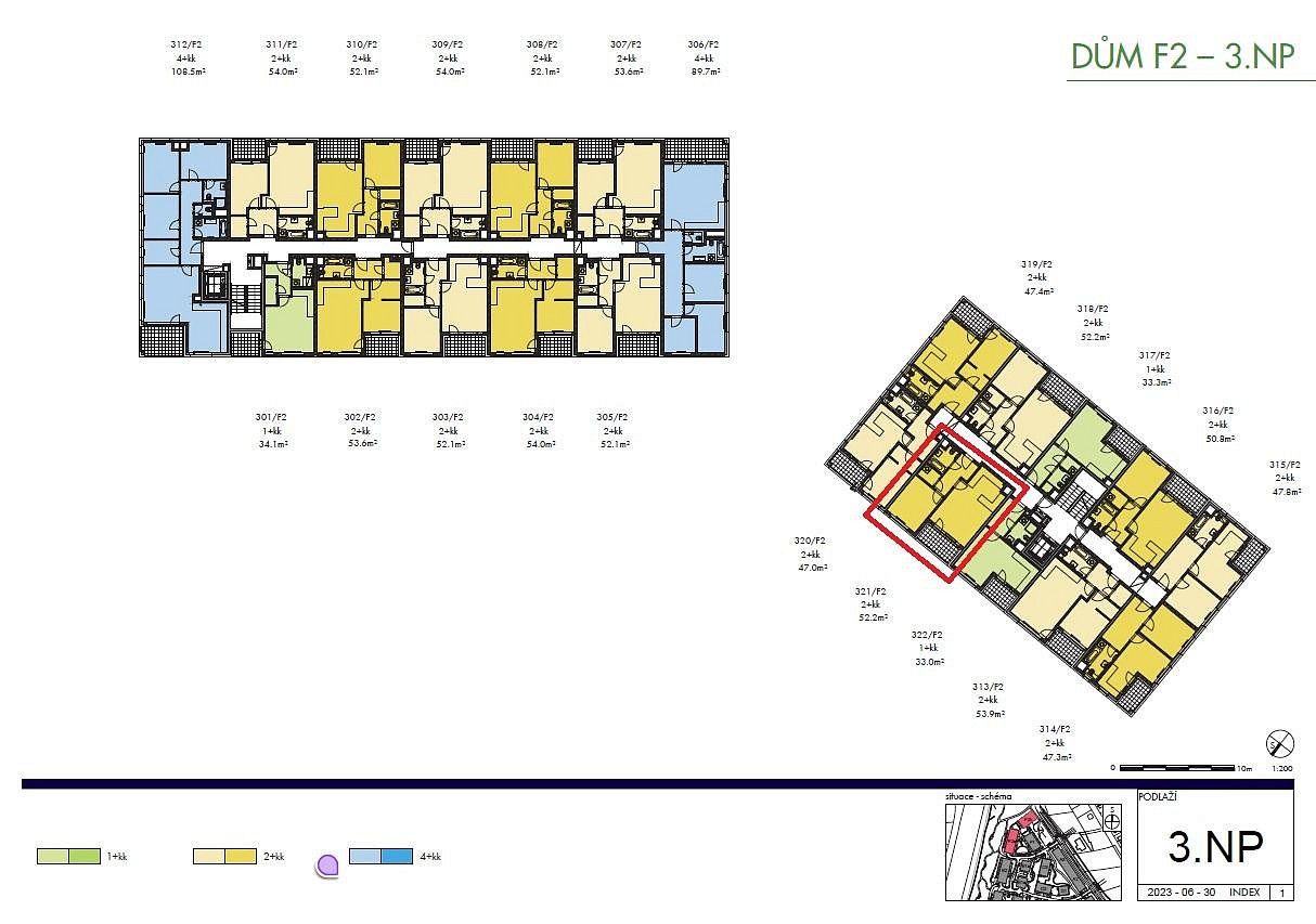 Prodej byt 2+kk - Praha - Ruzyně, okres Praha 6, Hlavní město Praha, 52 m² - 5