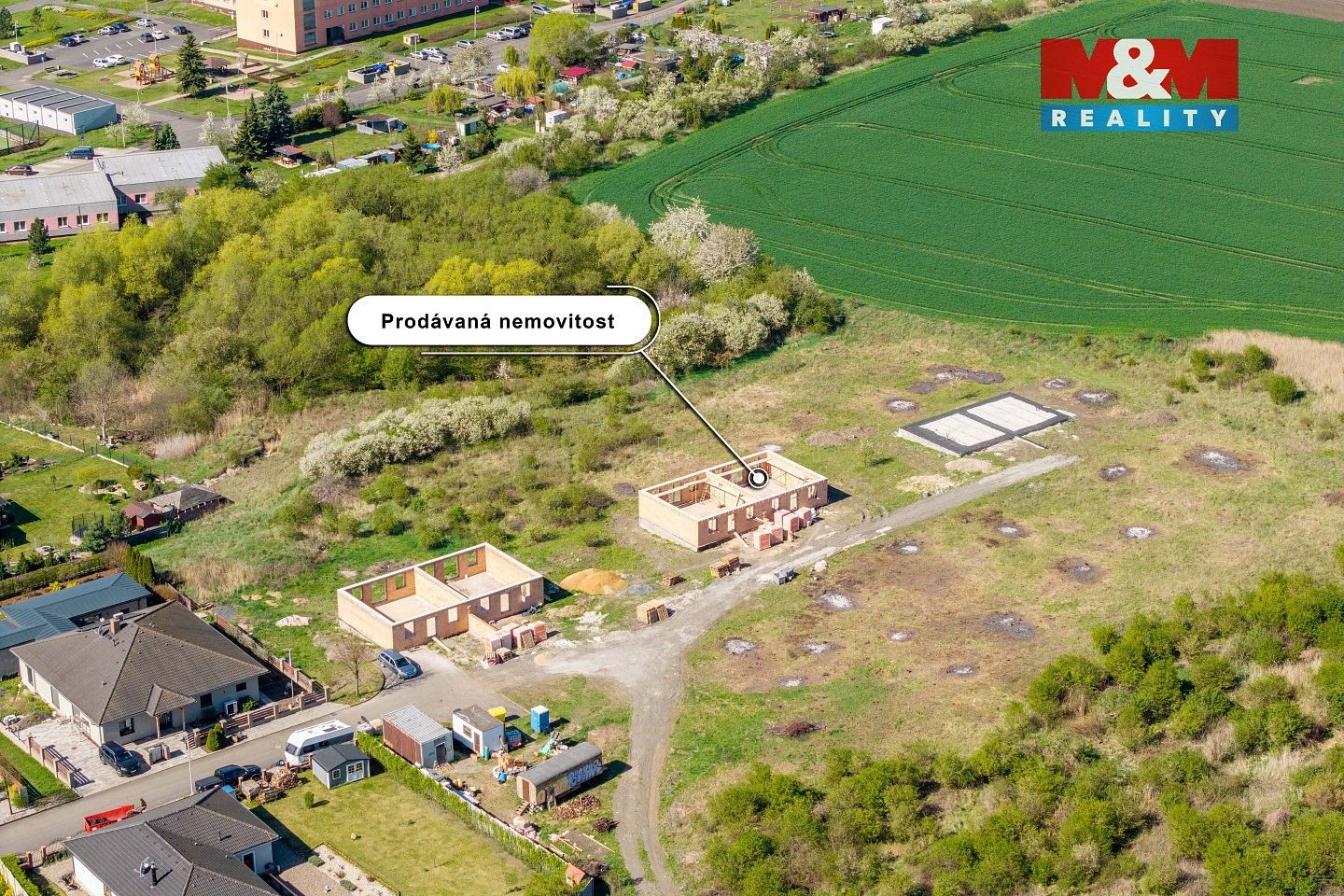 Prodej pozemek pro bydlení - Hrušovany, okres Chomutov - 5