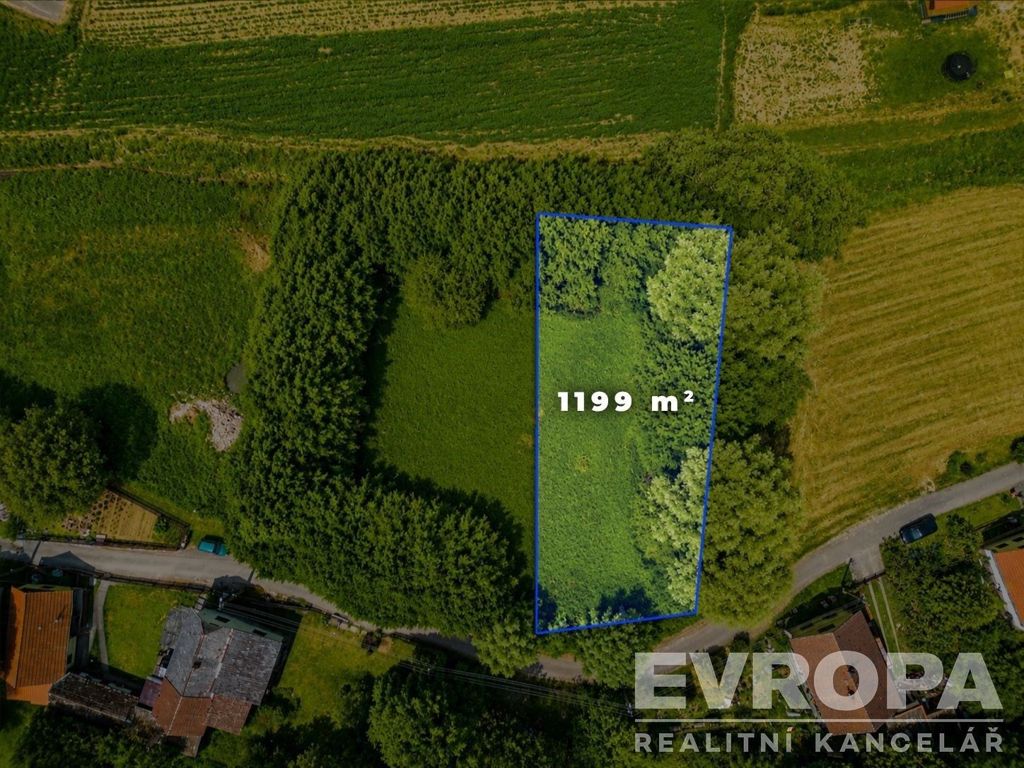 Pozemek pro bydlení, 1 199 m²