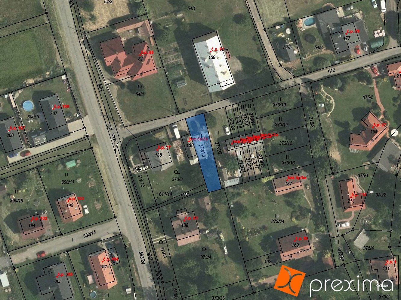 Pozemky pro bydlení, Strakov, okres Svitavy - 1