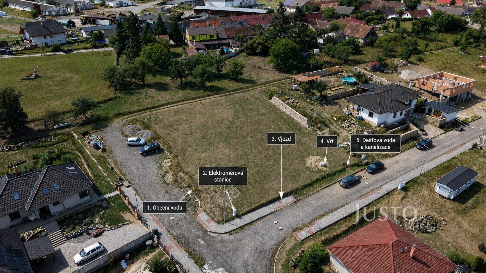 Pozemky pro bydlení, Heřmaň, 1 361 m² - 1