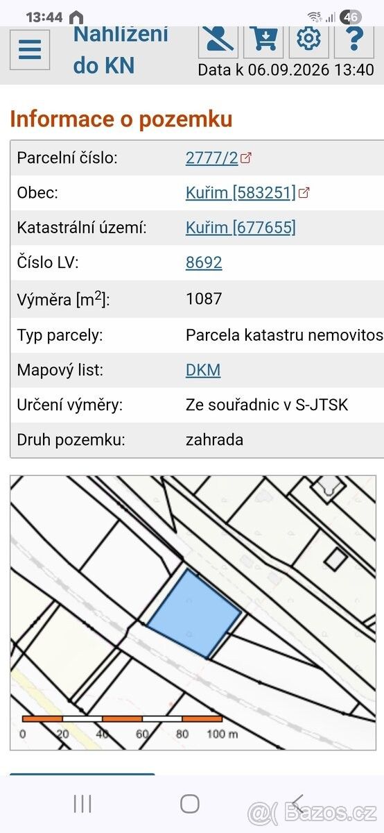 Pozemek pro bydlení