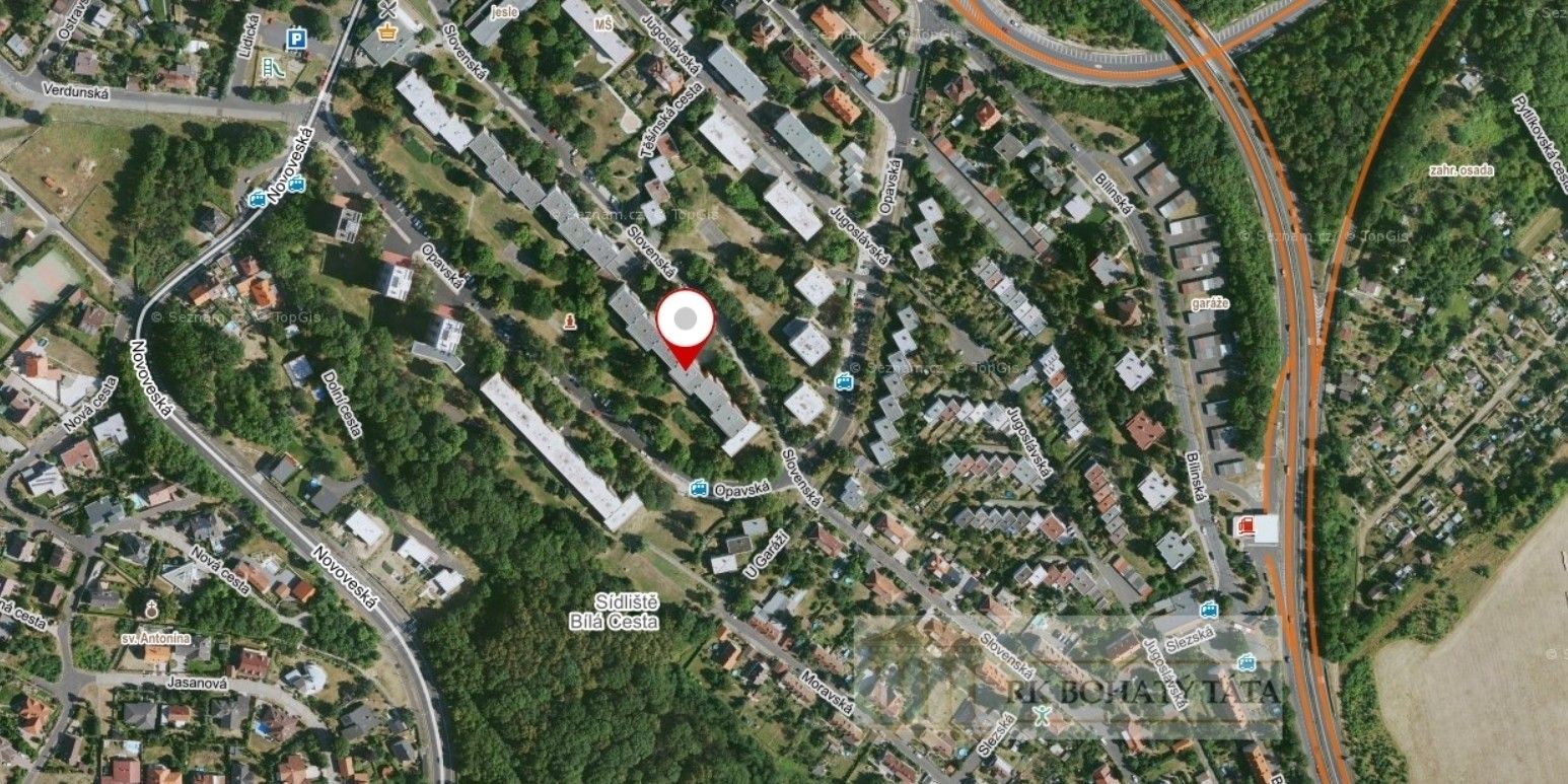 Pronájem byt 2+kk - Slovenská, Teplice, 45 m²