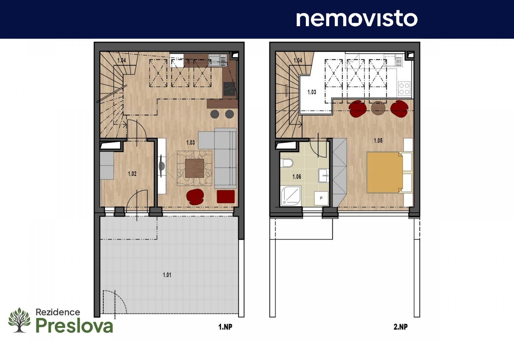 Byt 2+kk · 66 m² · Preslova, Ostrava Moravská Ostrava - 4
