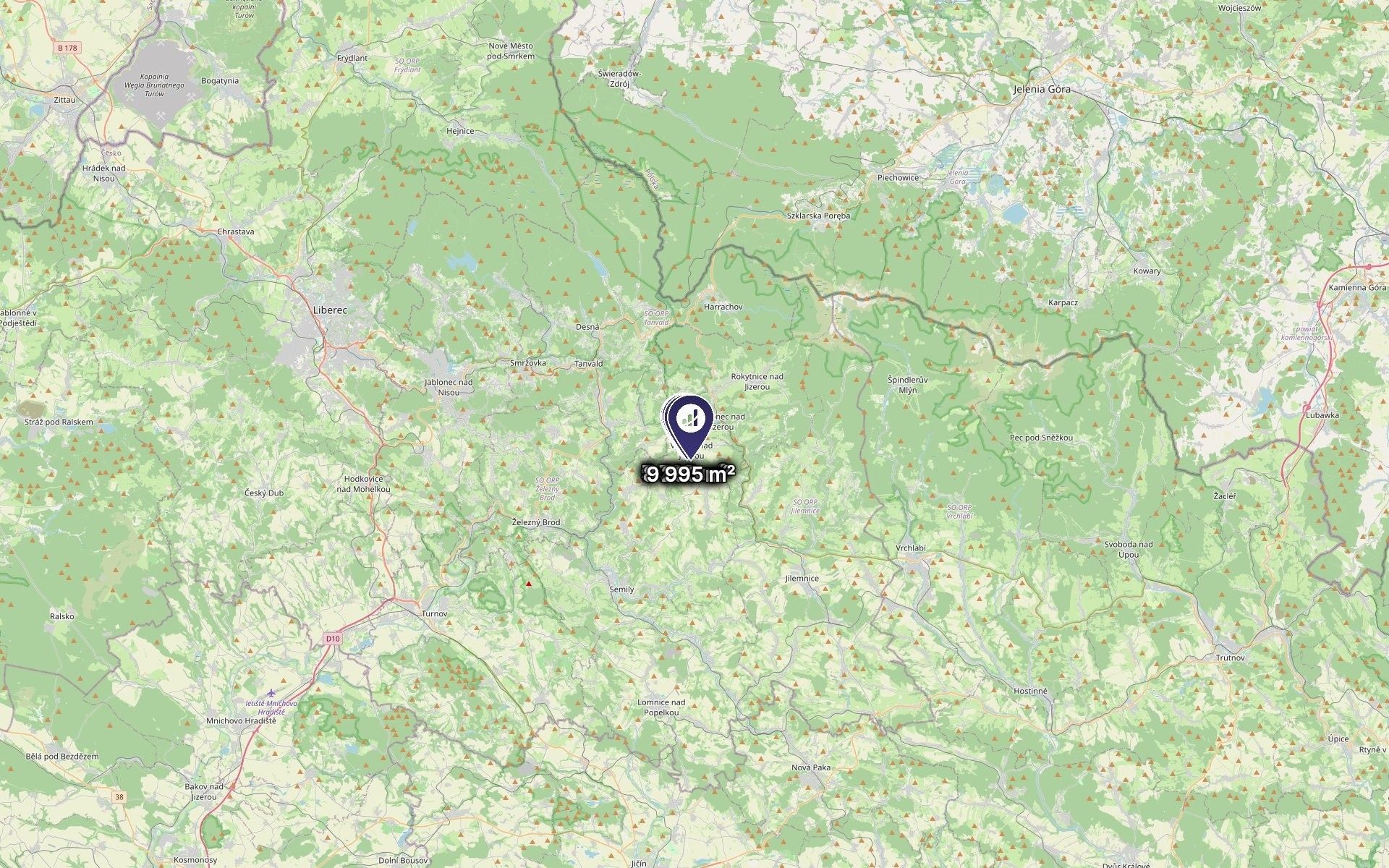 Zemědělský pozemek · 2 612 m² · Vysoké nad Jizerou - 3