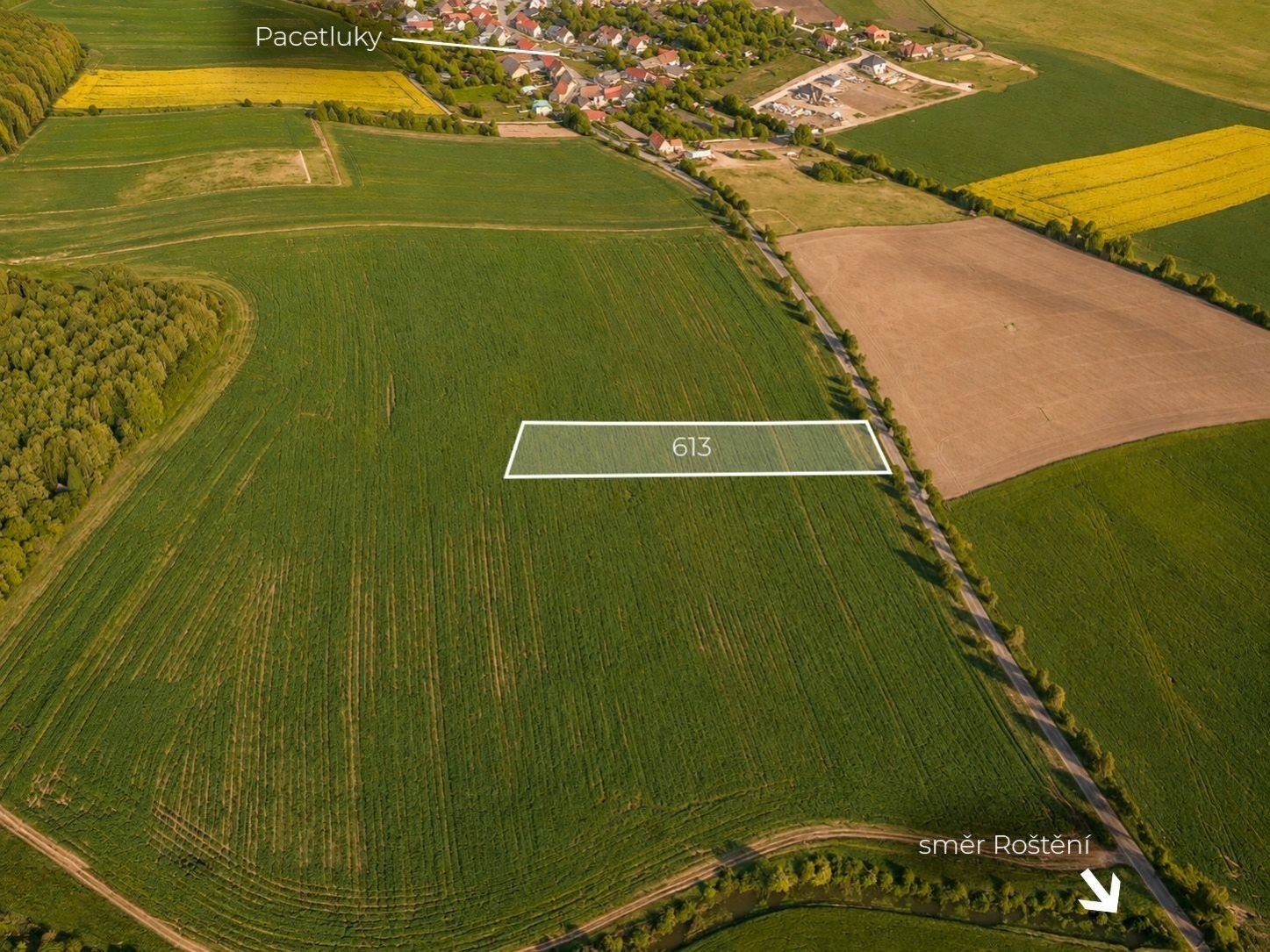 Zemědělský pozemek, 6 457 m²