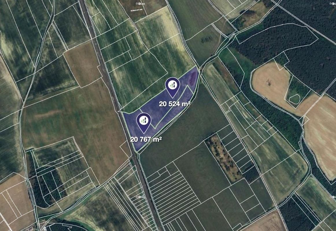 Zemědělské pozemky, Štětí, 41 291 m²