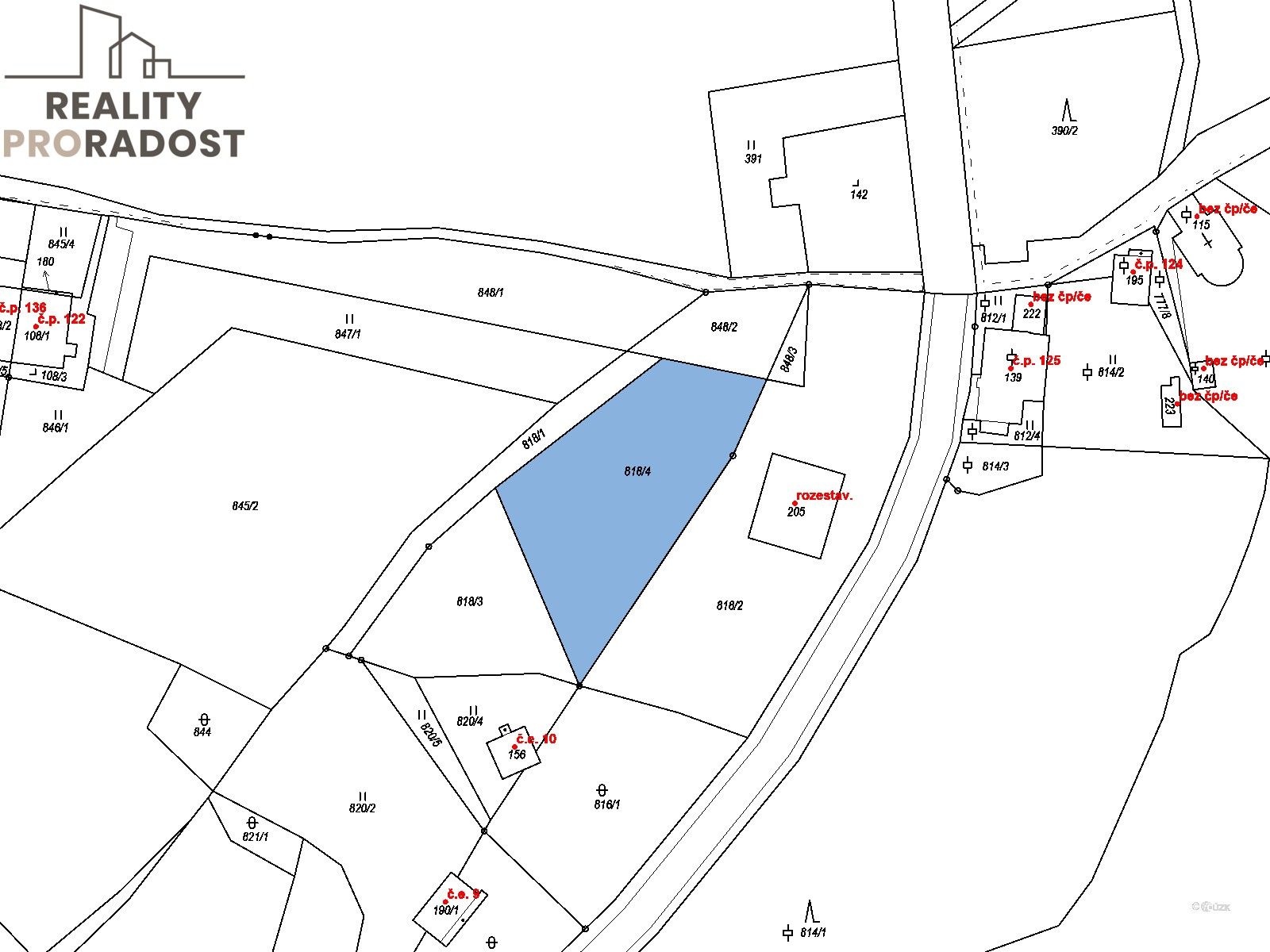 Pozemek pro bydlení · 1 397 m² · Krupka - 3