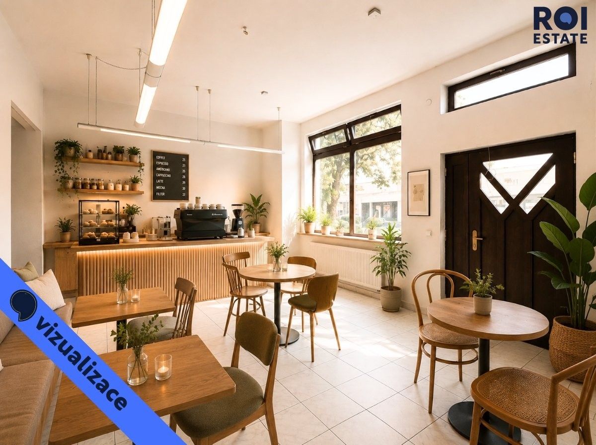 Obchodní prostory, náměstí Karla IV., Brno, 40 m²
