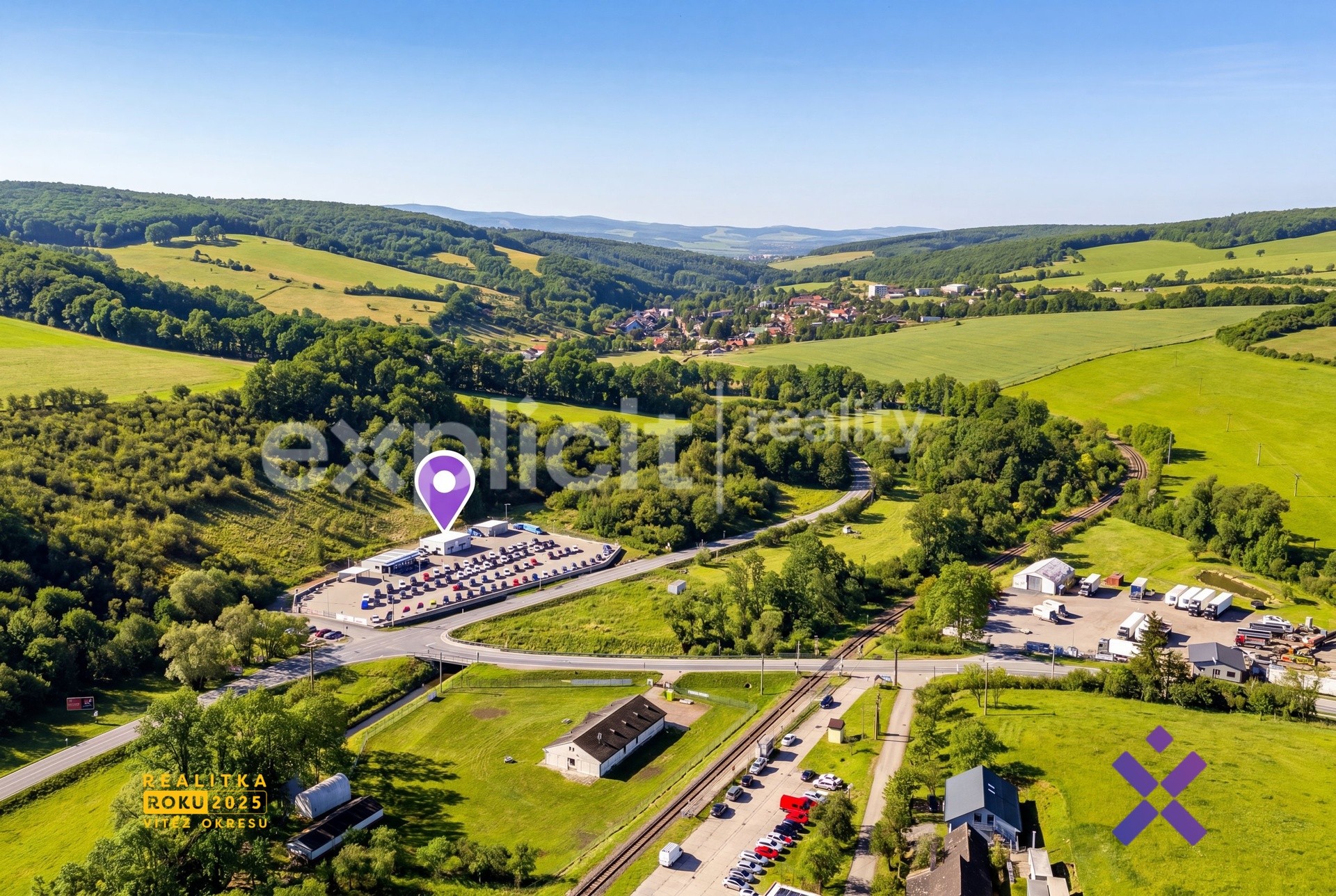 Komerční pozemek · 4 600 m² · Biskupice - 4