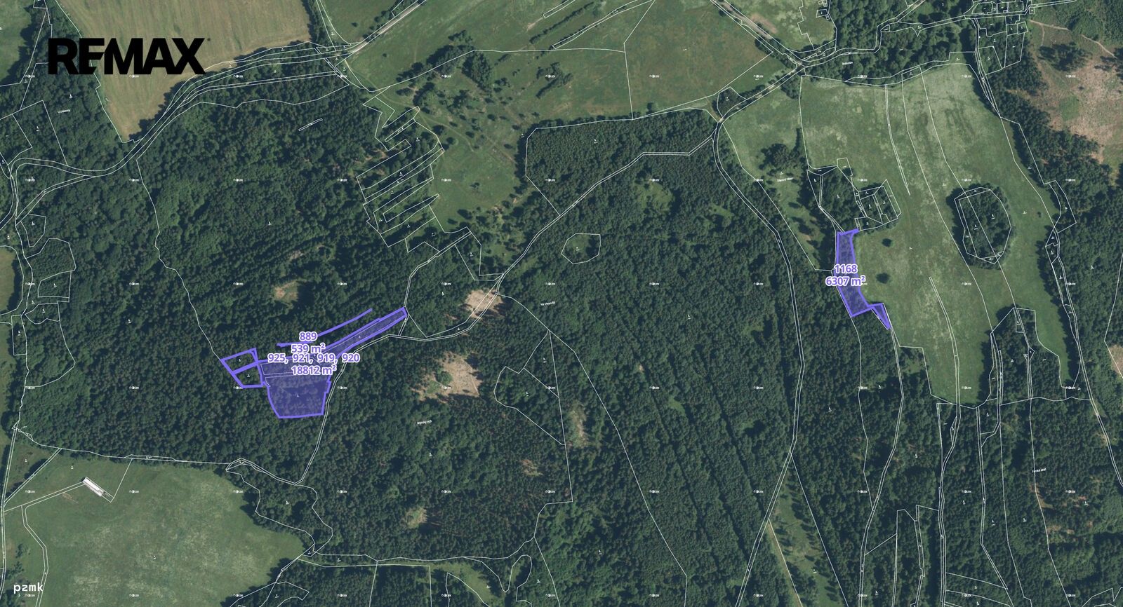 Les · 8 533 m² · Staré Sedliště - 3