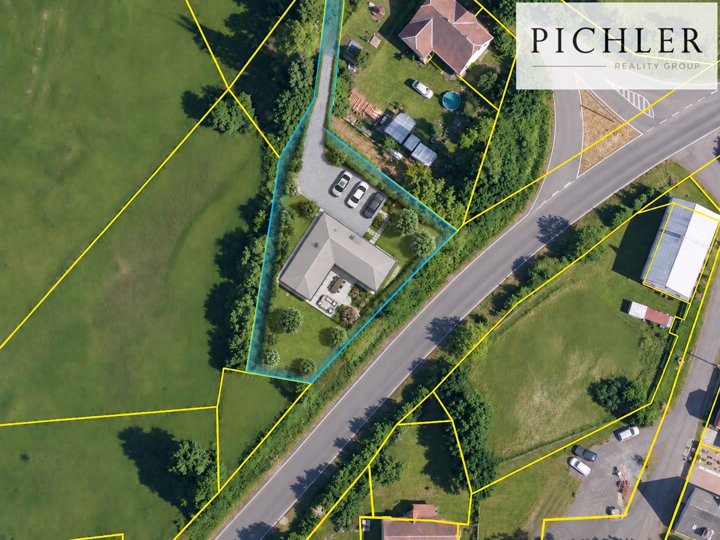 Pozemky pro bydlení, Bochov, 1 349 m² - 2