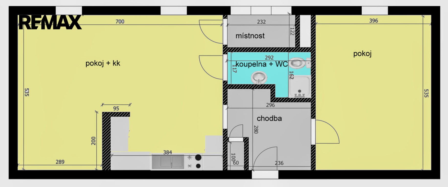 Byt 2+kk · 70 m² · Jičínská 1091, Nymburk - 4