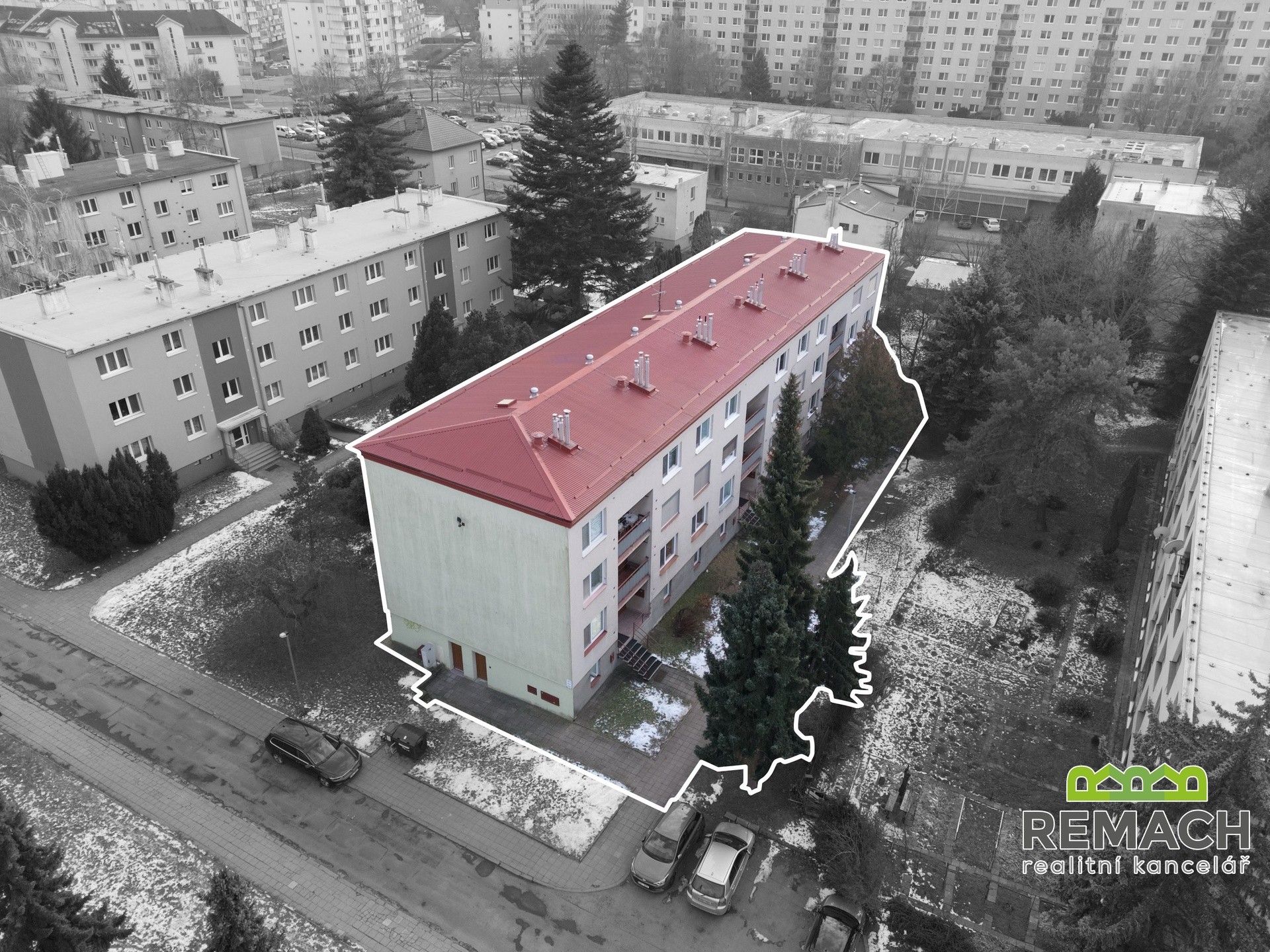 3+1, Za Alejí, Uherské Hradiště, 71 m²