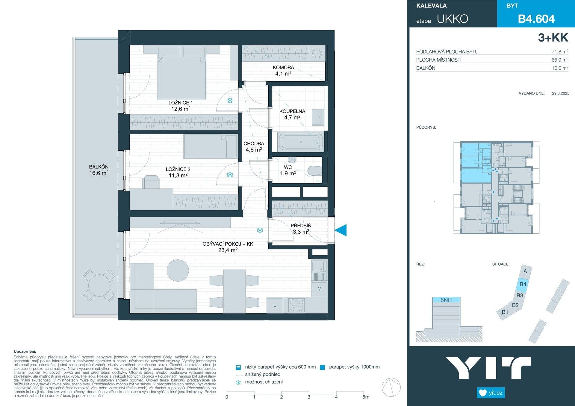 Prodej byt 3+kk - Brno, 66 m²