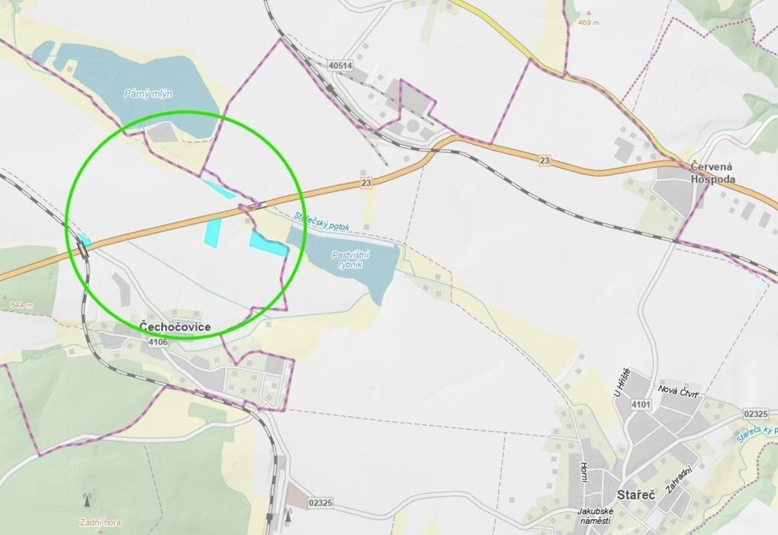Zemědělský pozemek · 24 194 m² · Čechočovice - 3