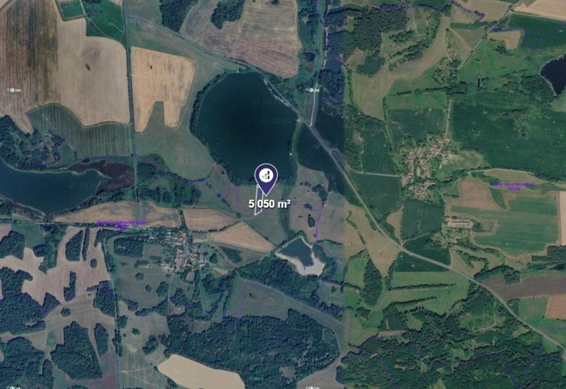 Louky, Oselce, 5 050 m² - 2