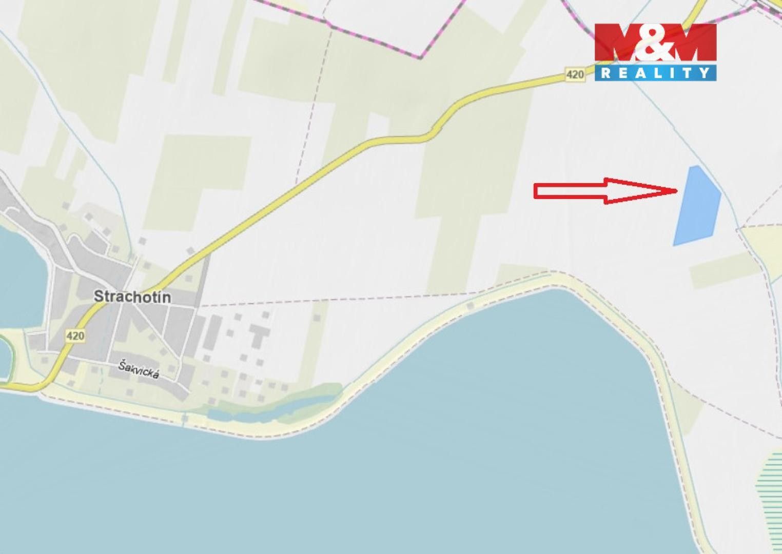 Prodej zemědělský pozemek - Strachotín