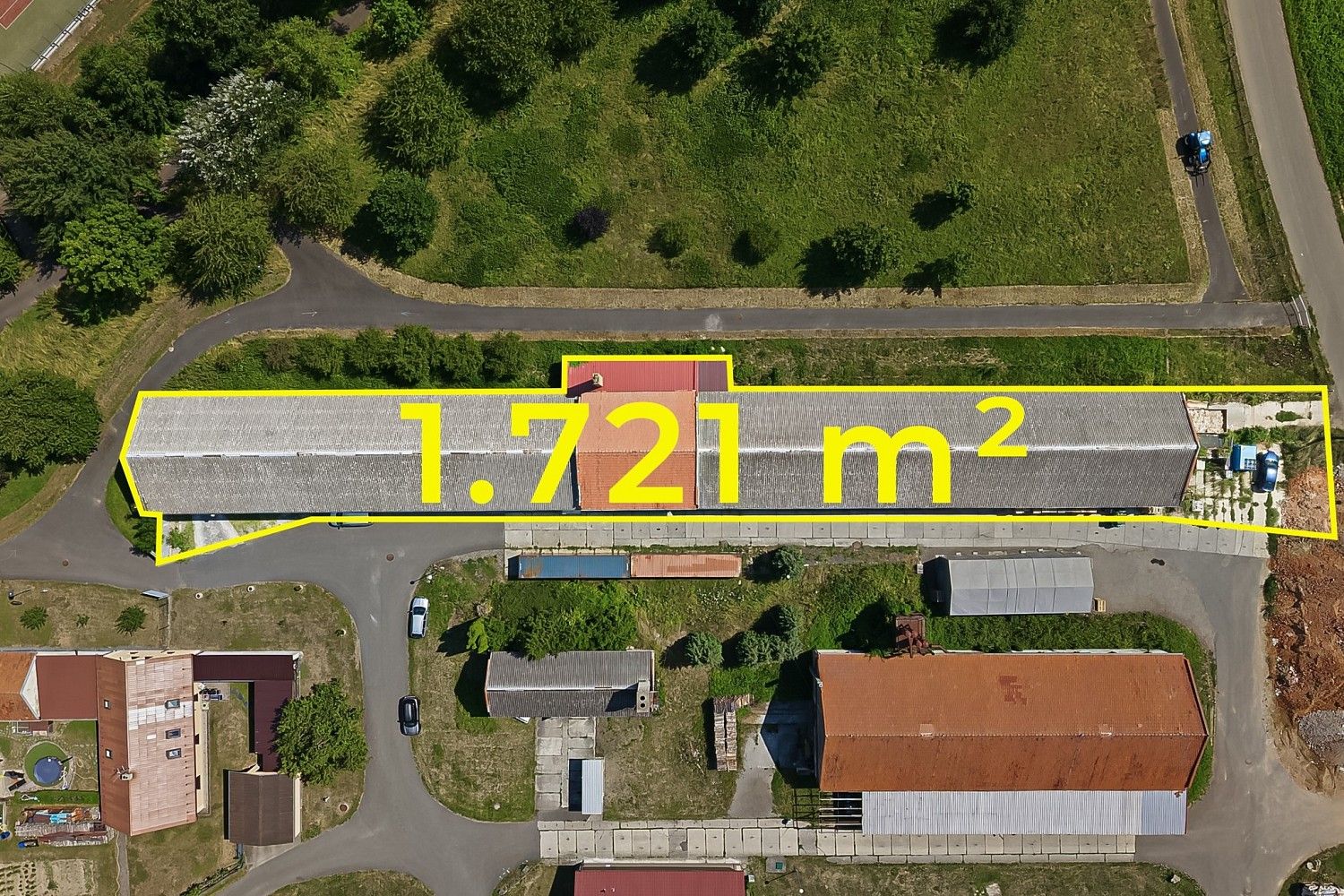 Výrobní prostory, Věžky, okres Kroměříž, Zlínský kraj, 2 200 m² - 1