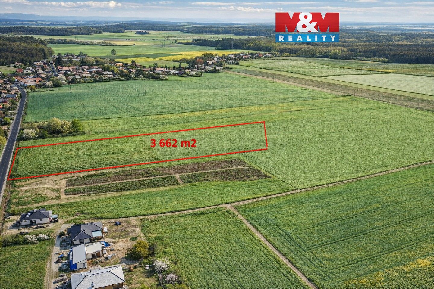 Pozemek pro bydlení, 3 662 m²