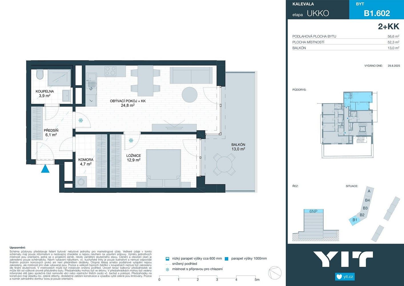 2+kk, Brno, 52 m² - 2