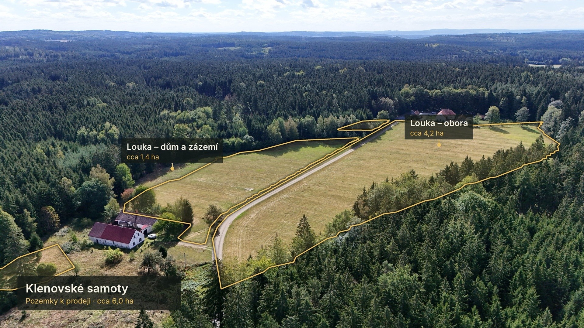 Pozemek pro bydlení, 59 247 m²