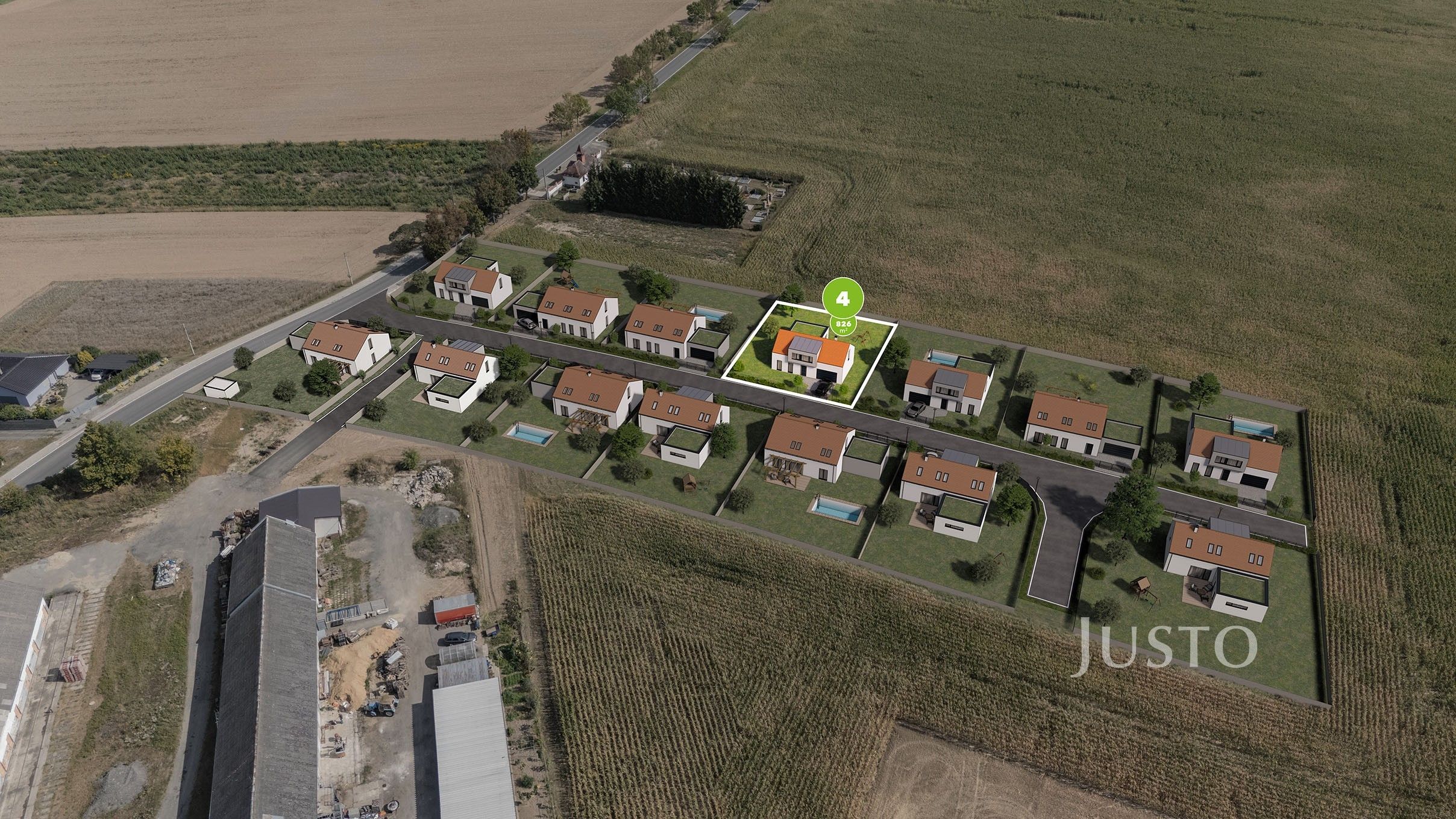 Pozemek pro bydlení, 835 m²