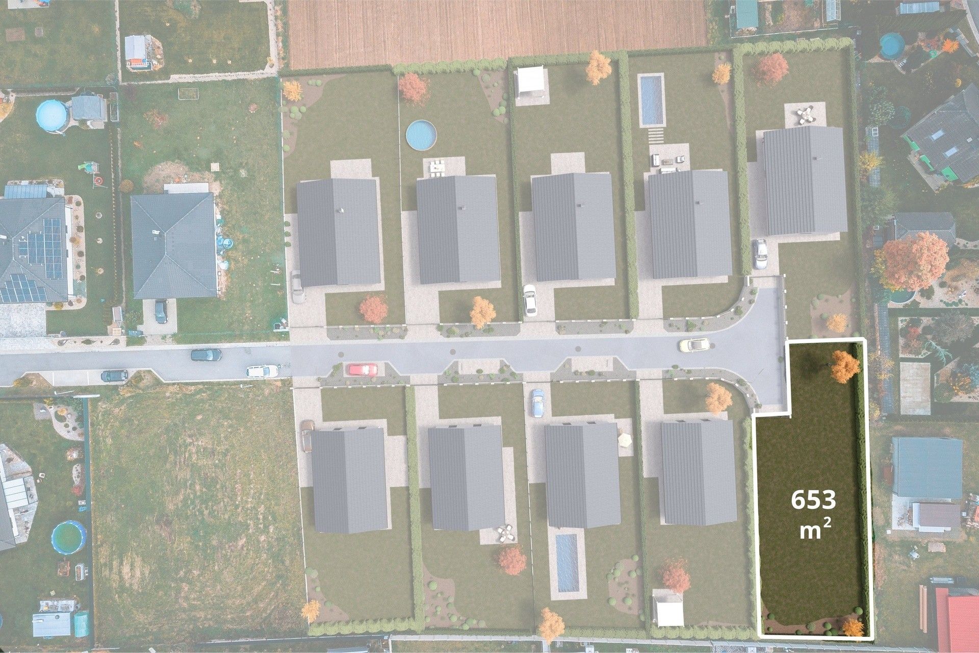 Pozemky pro bydlení, Labské Chrčice