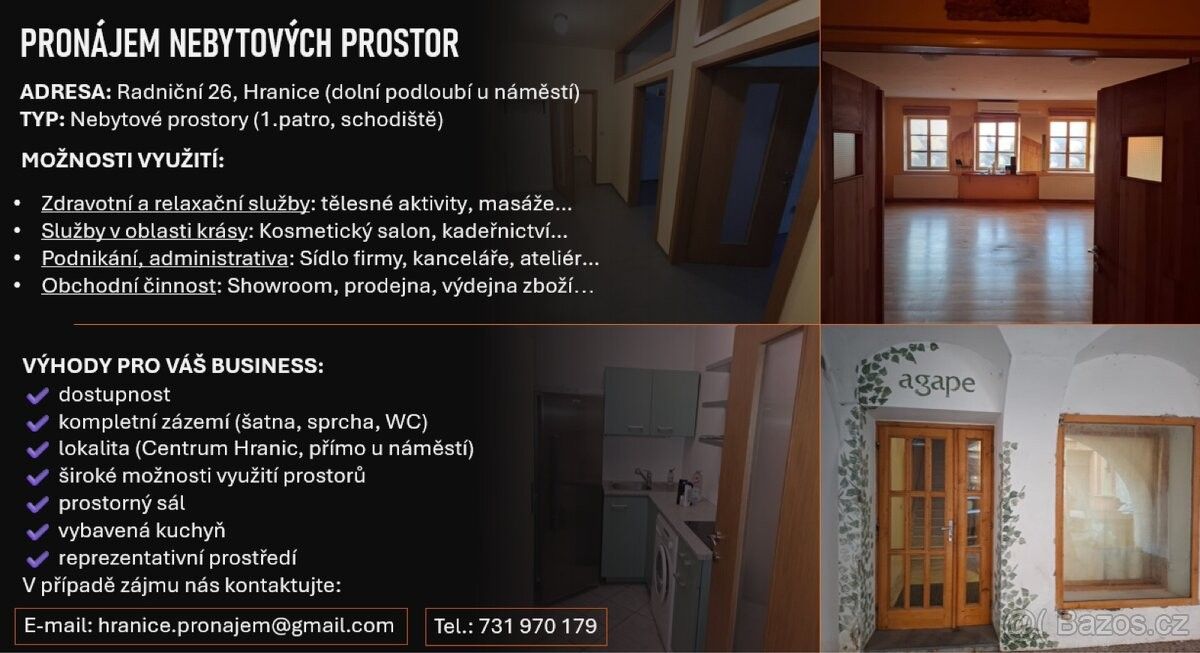 Kanceláře, Hranice, 753 01