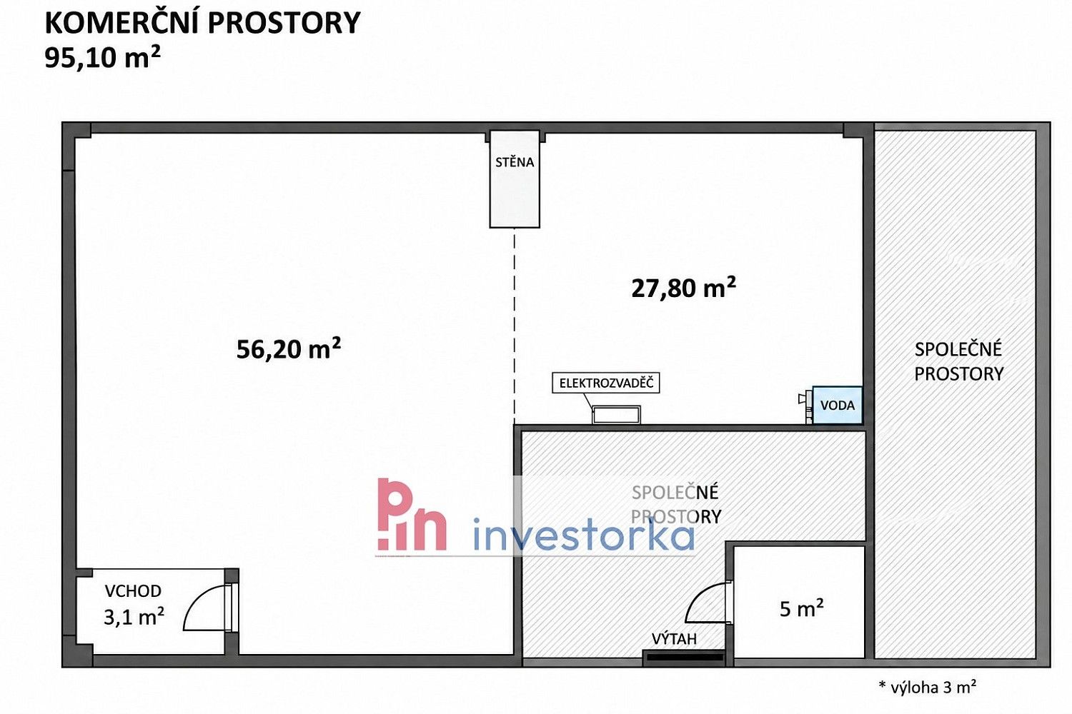 Obchodní prostory · 95 m² · Zelená, Ostrava - 2