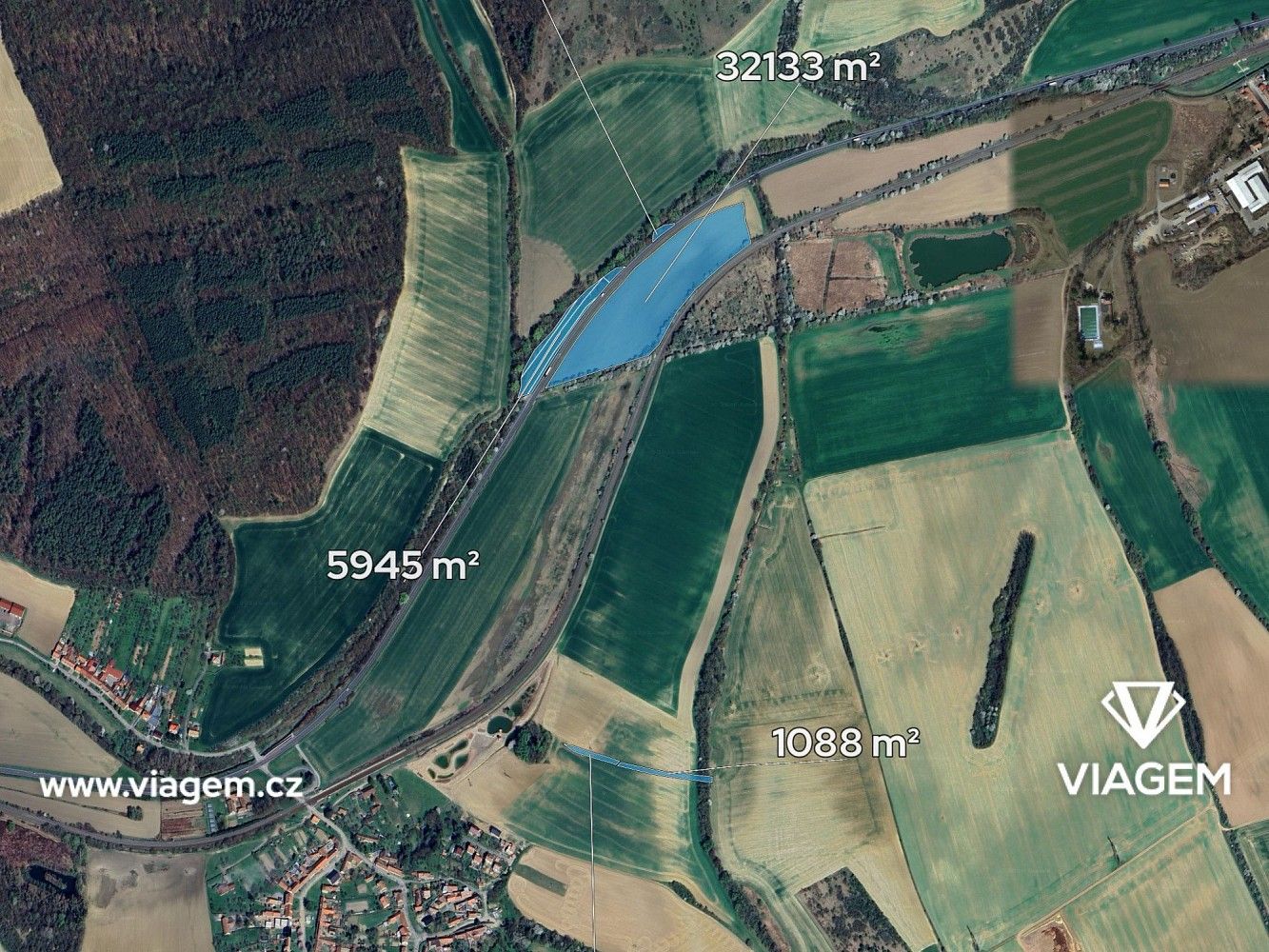 Zemědělské pozemky, Nevojice, okres Vyškov - 2