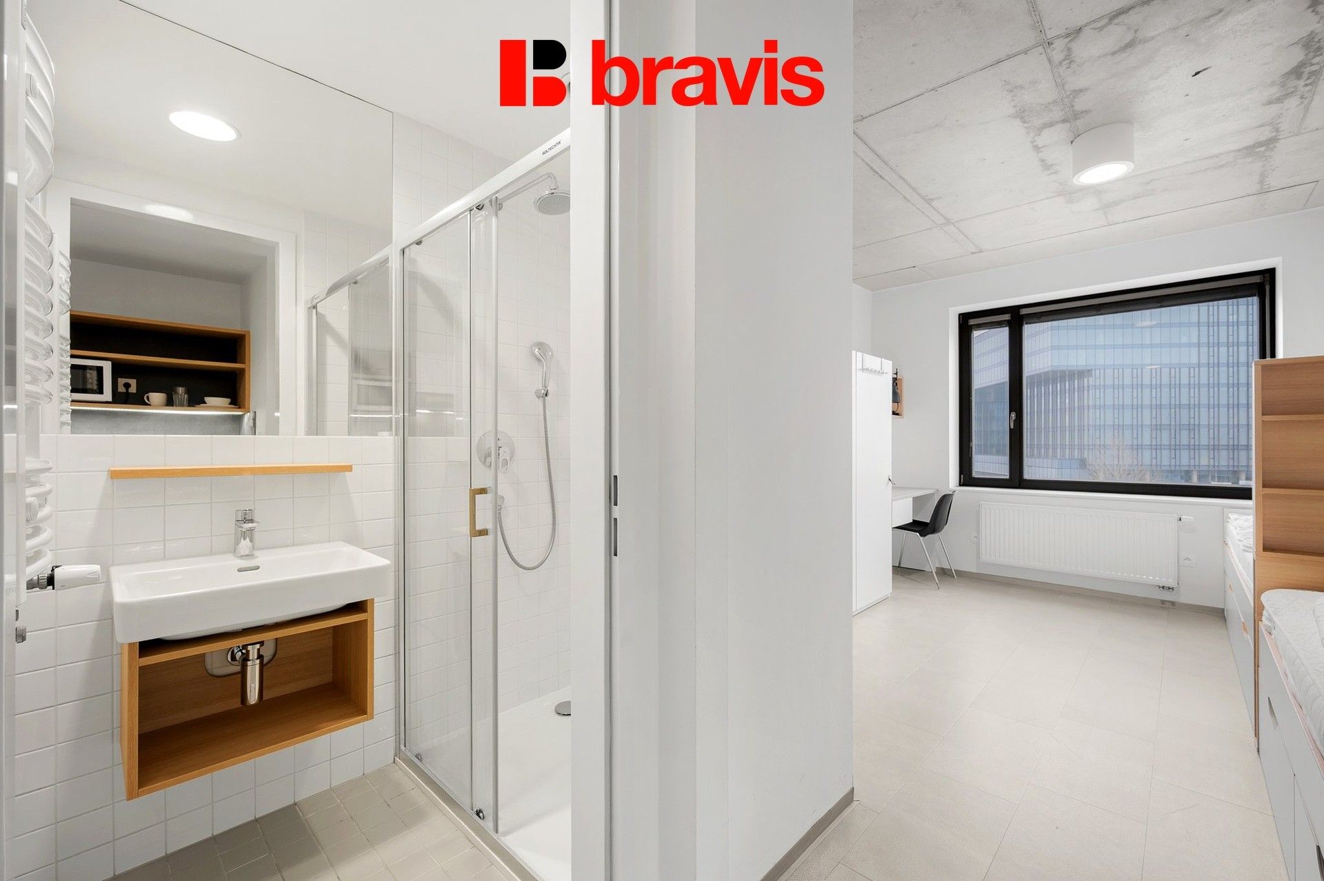 Pronájem byt 1+kk - Dornych, Brno, 22 m²