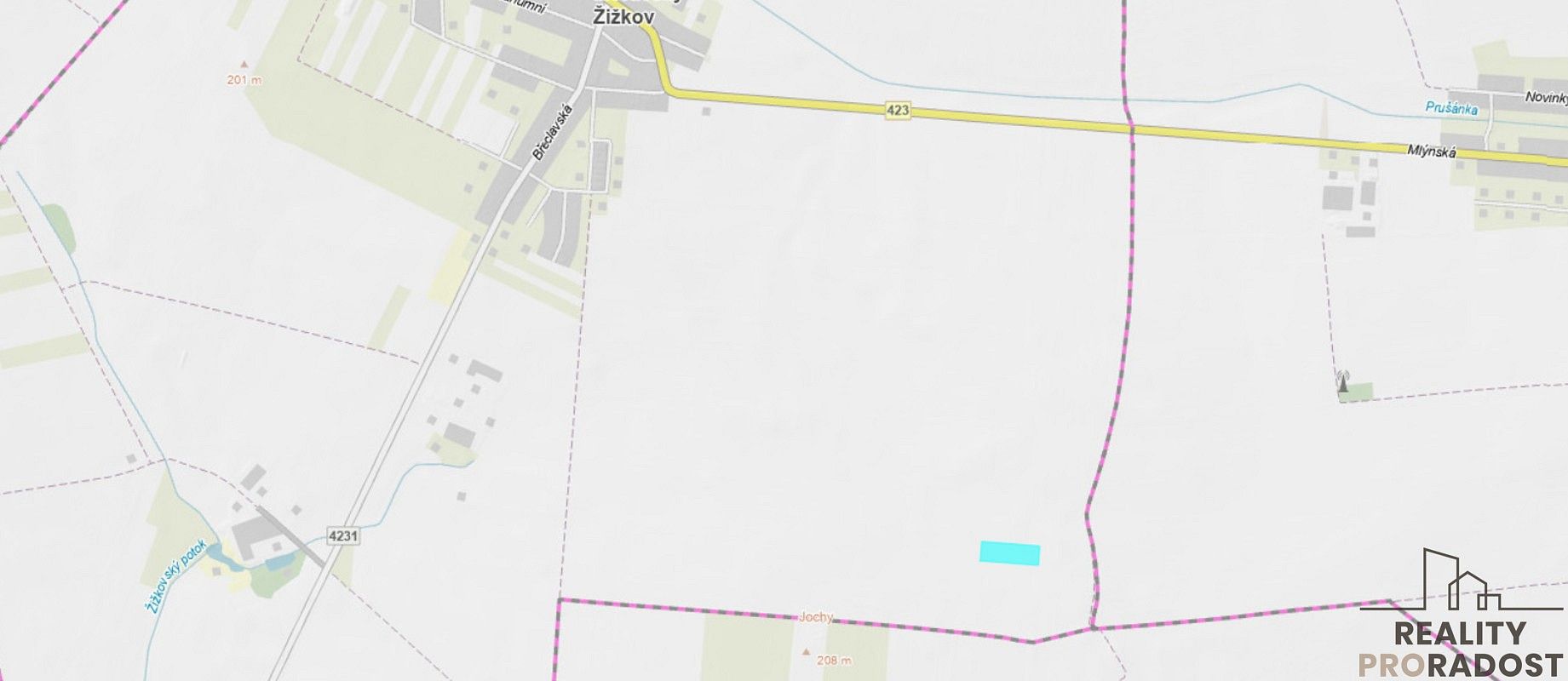 Zemědělské pozemky, Moravský Žižkov, okres Břeclav, Jihomoravský kraj - 2